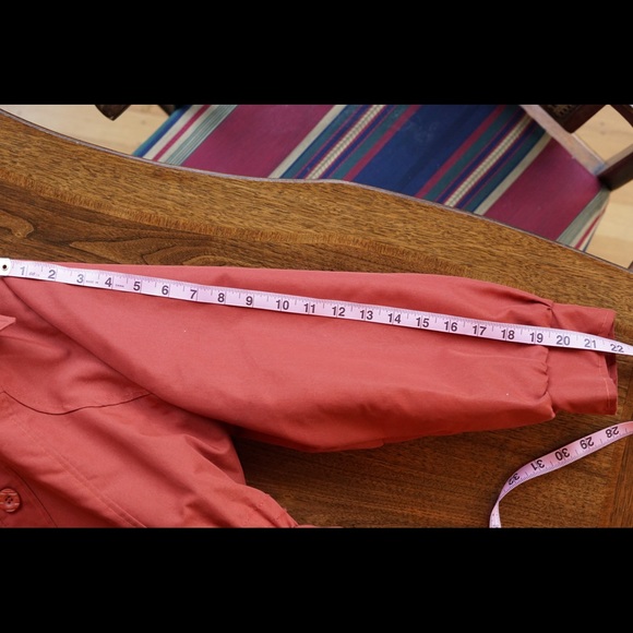 Vintage Trench Coat Contrast Lining - Picture 6 of 11